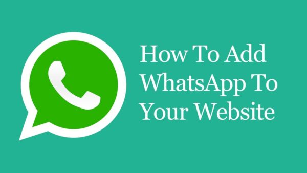Adding Whatsapp chat on website