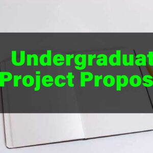 undergraduate project proposals